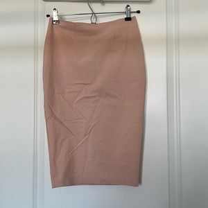 ASOS pink pencil skirt. Size US 4.
